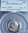 1977-S 10C PR69DCAM